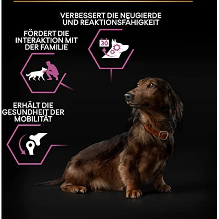 Pro Plan Small und Mini Adult Age Defence 9+, Trockenfutter für ältere Hunde, reich an Huhn, 3 kg – Bild 3