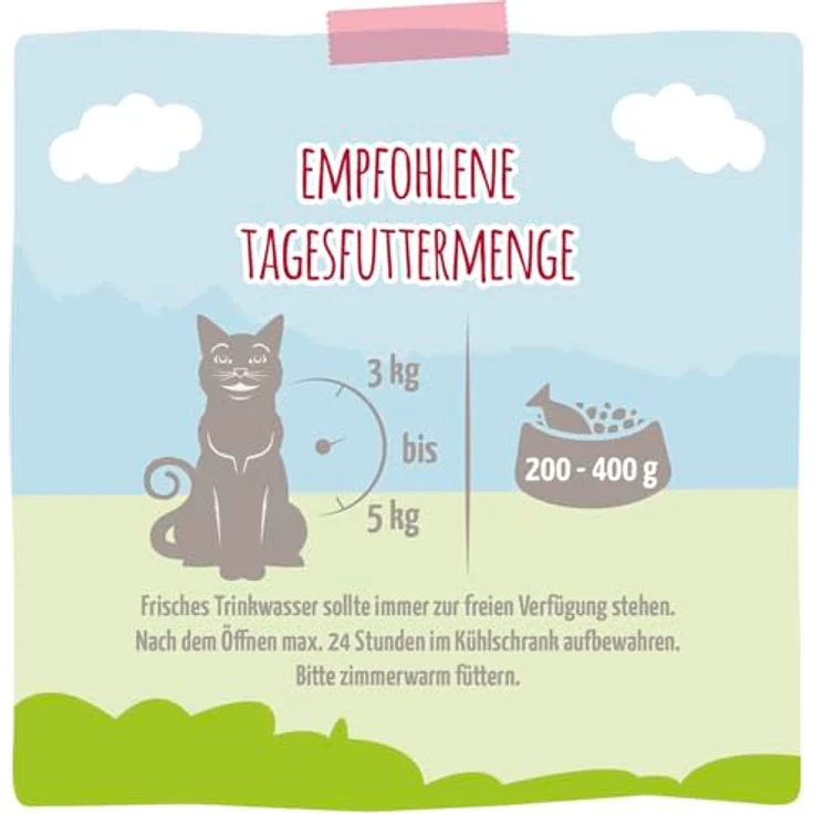 MjAMjAM Premium Nassfutter für Katzen - kulinarischer Hirsch und Truthahn mit frischen Cranberries, getreidefrei, 6er Pack (6 x 400 g) mit extra viel Fleisch – Bild 3