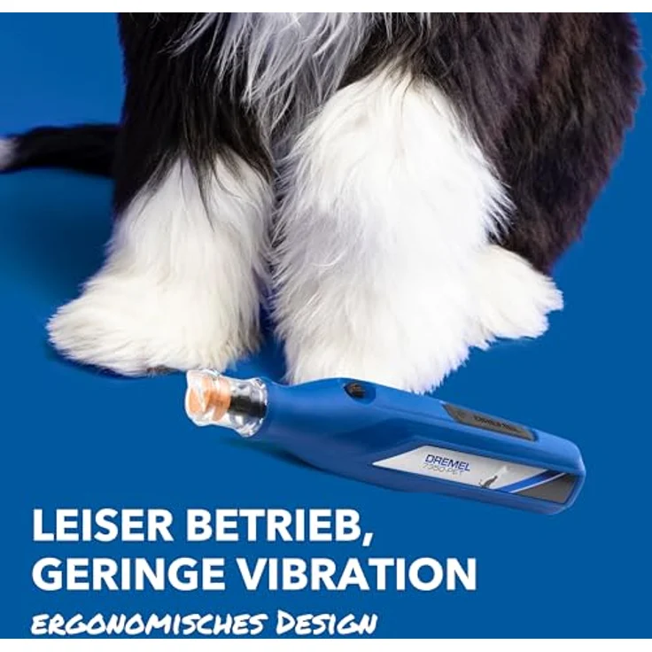 Dremel 7350 PET Krallenpflegese, leichte 3.6V Akku-Rotationswerkzeug mit 2 Schleifzubehören, Nagelschutzaufsatz und USB-Kabel, ideal für Hunde und Katzen – Bild 3