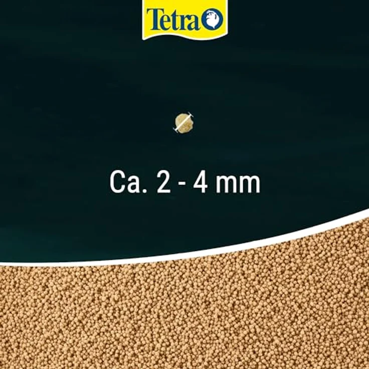 Tetra Pond Pellets Mini, Fischfutter für kleine und junge Teichfische, 4 L Beutel, unterstützt gesunde Fische und klares Wasser – Bild 2