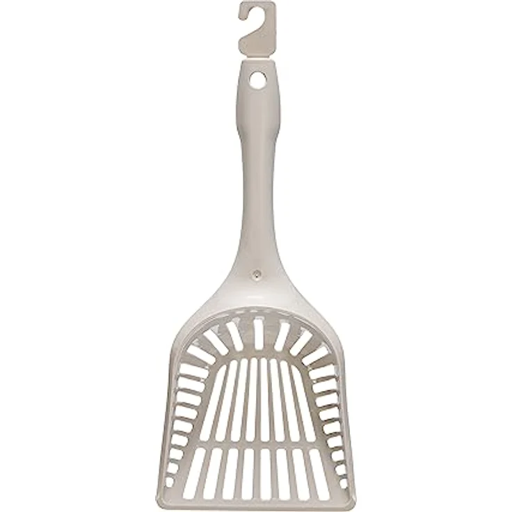 Karlie Eco Katzenstreuschaufel, 26,5X10X2 cm, grau, aus 98% recyceltem Kunststoff mit Haken zur Aufhängung – Bild 3