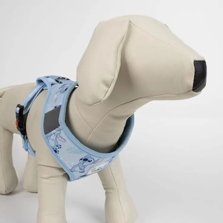 Cerda Geschirr Lilo & Stitch XXS / XS, Verstellbares und leichtes Hundegeschirr aus 100 % Polyester für kleine Hunde – Bild 4