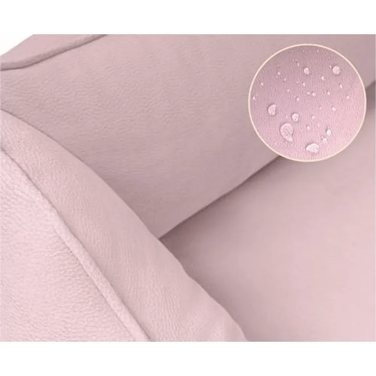 Knuffelwuff orthopädisches Hundebett Oliver, XXXL - Rosa | Memory Foam, wasserabweisend, Easy Clean Wildlederoptik, gelenkschonend, für kleine bis große Hunde – Bild 3
