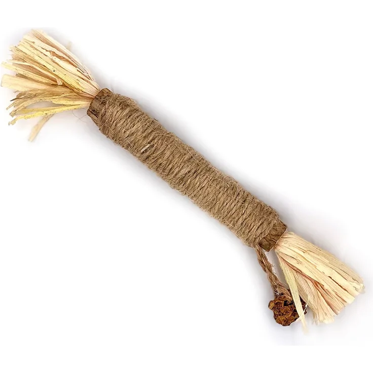 Aumüller Dentalspielzeug Silvervine Rolle, Katzenspielzeug mit natürlichem Spielspaß und Zahnpflege