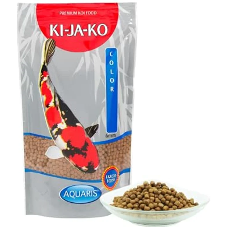 KI-JA-KO Color Koifutter 10 kg / 6 mm, mit Carotinoiden und Astaxanthin zur Verbesserung der Farbgebung und Vitalität der Koi – Bild 3