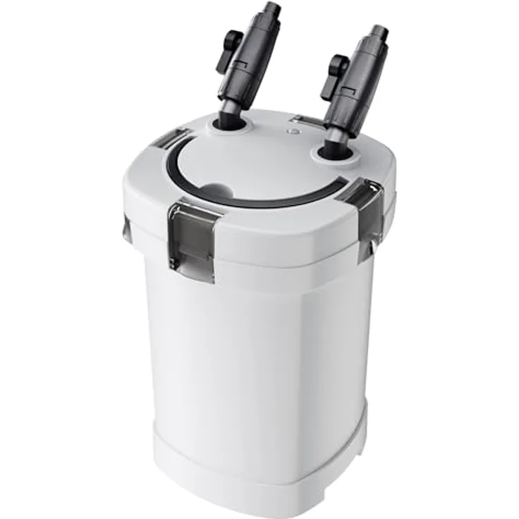SunSun HW-504A Aquarium Außenfilter, 800 L/h, 15 W, 4-Stufen Filtration, inkl. Filtermaterial