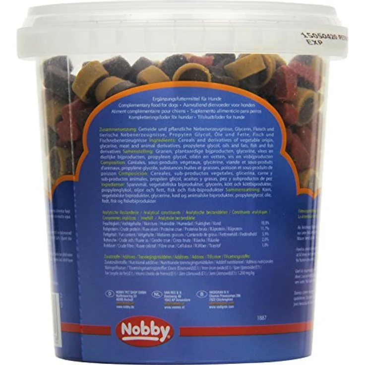 Nobby STARSNACK "Sport Mix", langlebiger Hundesnack, 500 g Dose – Bild 2