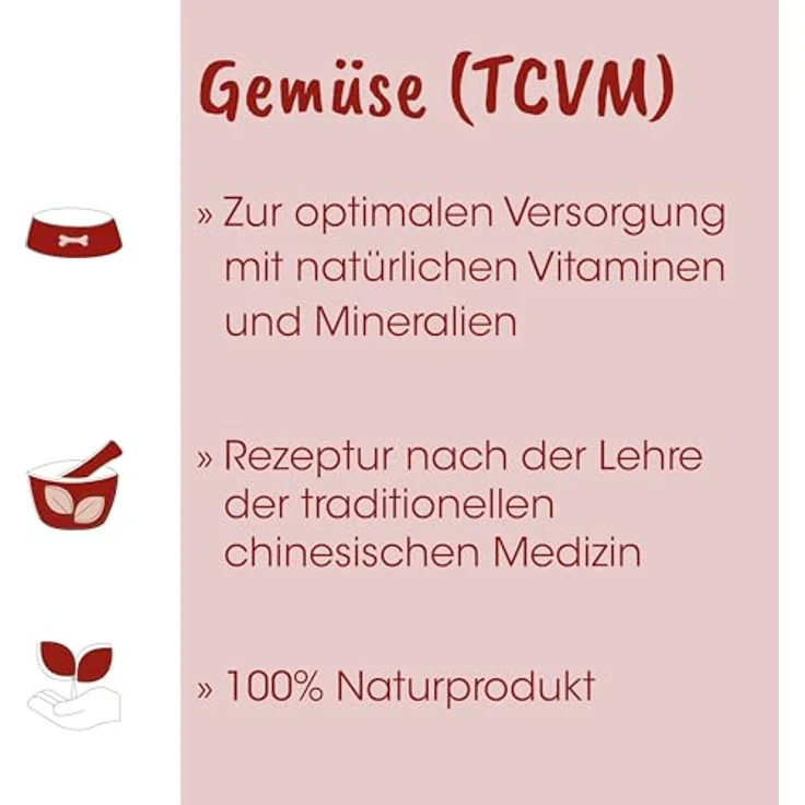cdVet Fit-BARF Gemüse (TCVM) 700 g, getreidefreies Ergänzungsfuttermittel für Hunde und Katzen mit erlesenen Zutaten für ausgewogene Rohfütterung – Bild 2