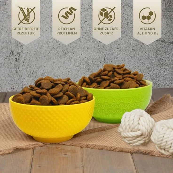 Lyra Pet Lecker.Pet® Luna's Strauß mit Kartoffel & Apfel, 12 kg, getreidefreies Hunde Trockenfutter für Erwachsene, hochwertige Vollnahrung – Bild 4