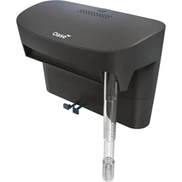 OASE 84081 BioStyle 180, Aquarium Hang on Außenfilter für Süß- und Meerwasser bis 180 L, stufenlos regulierbar, grau