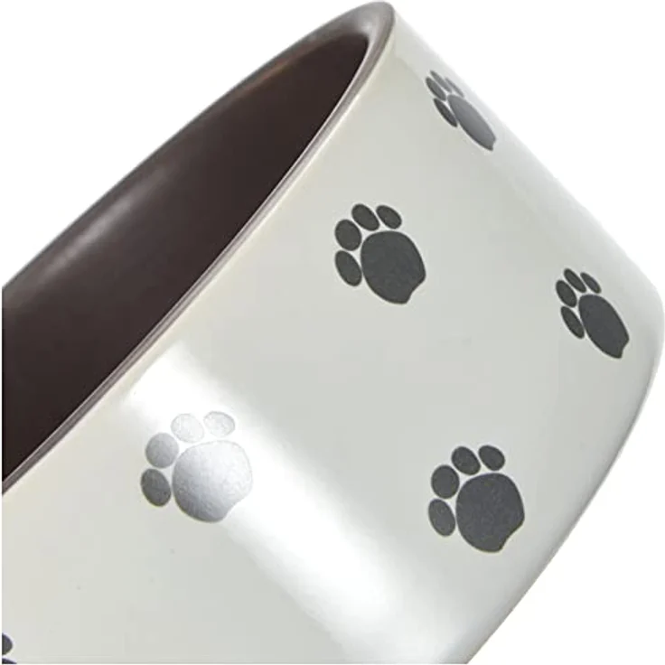Nobby Hunde Keramiknapf PATA creme grau Ø 15 x 6 cm 550 ml – Bild 9