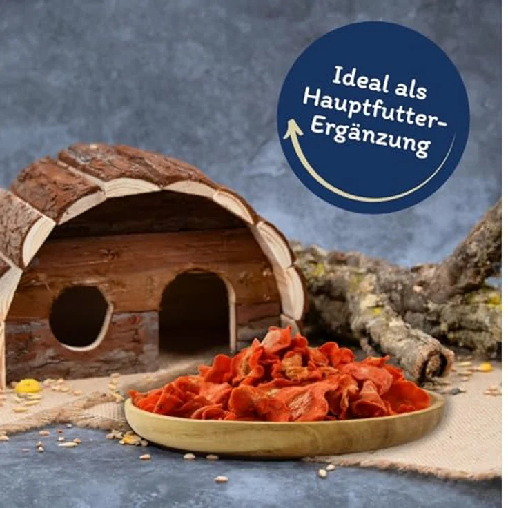 Lyra Pet® Karotten getrocknet 5 kg, reich an Beta-Carotin & Ballaststoffen, Einzelfutter für Vögel, Nager & Reptilien, nährstoffreiches & kalorienarmes Futter – Bild 5