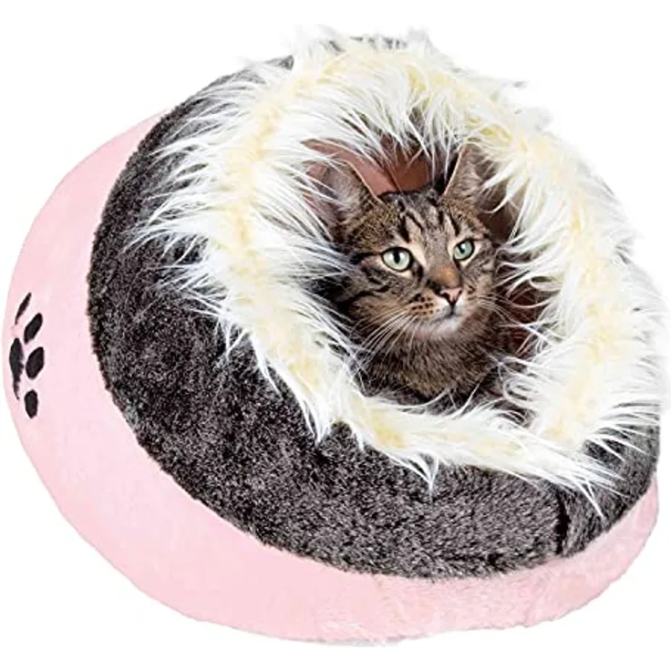 Trixie Kuschelhöhle Minou rosa/grau