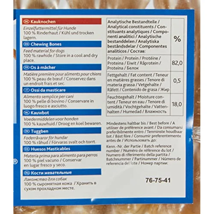 Trixie 2787 Kauknochen, gepresst, 8 cm, 5 × 15 g, hochwertiger Hundesnack, original verpackt – Bild 5