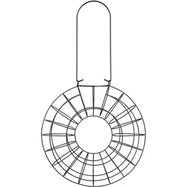 Trixie 55622 Meisenknödelhalter, ø 24 × 8 cm, schwarz – Bild 2