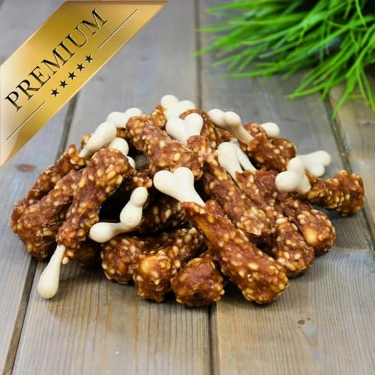 Lyra Pet® Hühnchenschenkel getrocknet, 1 kg Kausnack für Hunde, proteinreich und fettarm – Bild 3