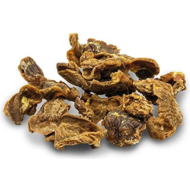 naftie Kausnacks Hühnermägen getrocknet, eiweißreiche Belohnungsleckerli für Hunde, getreidefrei, 250g – Bild 1