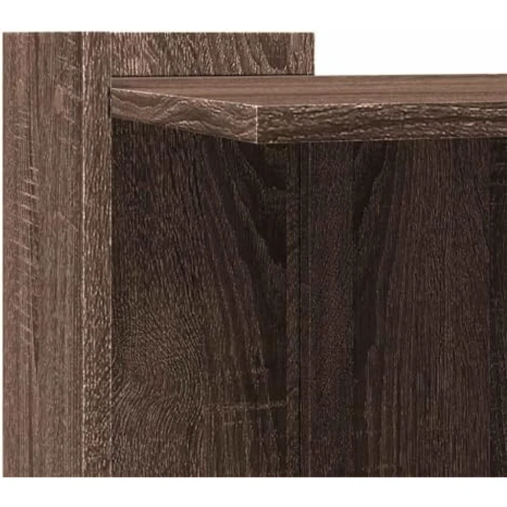 vidaXL Katzentoilette, Katzenklo Eichen-Optik 53x53x51 cm Holzwerkstoff, Braun – Bild 5