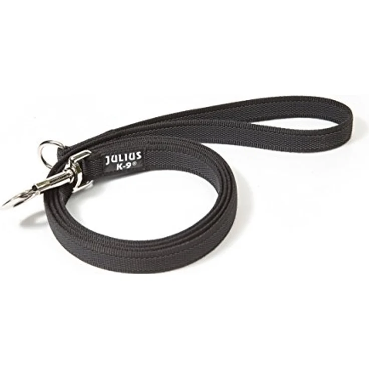 Julius-K9 Hundeleine Super Grip mit Handschlaufe schwarz/grau – Bild 5