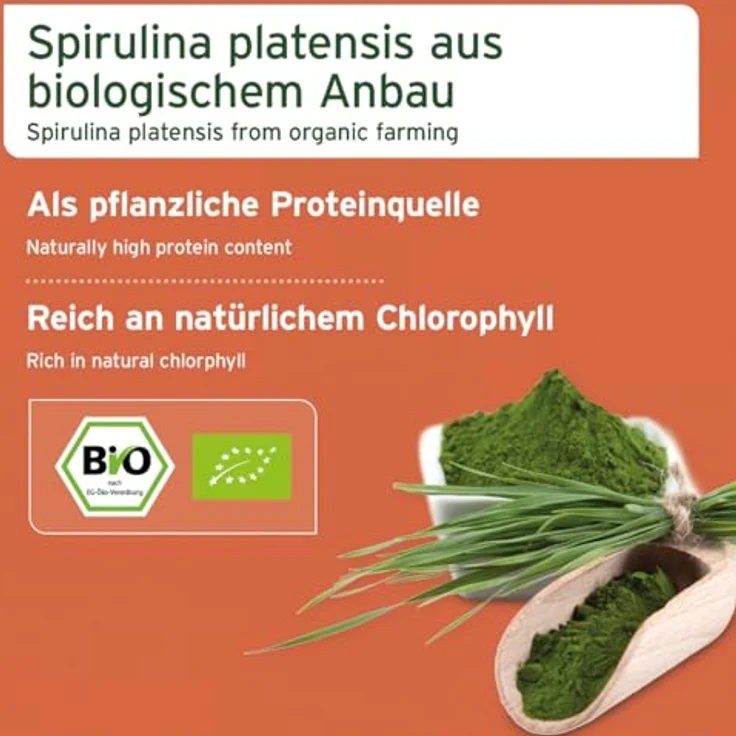 AniForte Bio Spirulina Pulver für Hunde & Katzen 250g, unterstützt Haut & Fell, Immunsystem, biologische Herstellung, laborgeprüft – Bild 4