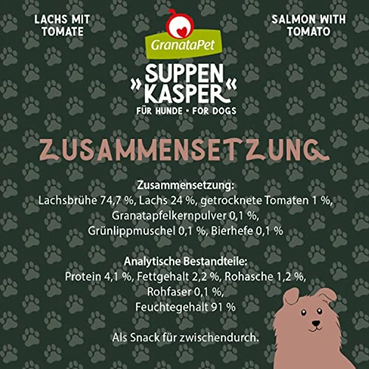 GranataPet Suppenkasper Multipack, Hunde-Nassfutter, 6x140g – Bild 5