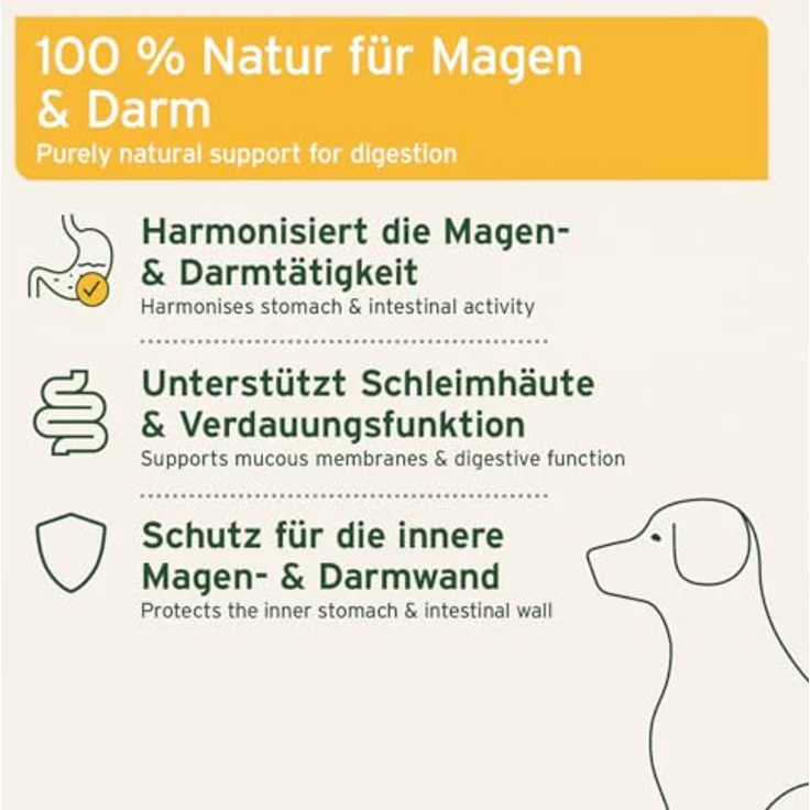 AniForte Ulmenrinde Pulver 100 g, 100% amerikanische Rotulmenrinde zur Unterstützung von Magen und Darm bei Hund und Katze – Bild 2