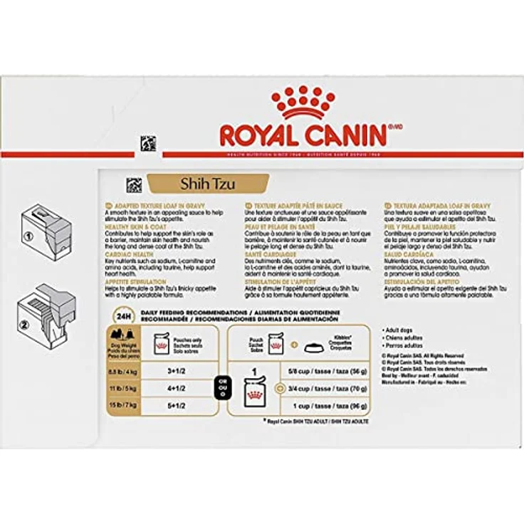 Royal Canin BHN Shih Tzu Adult Mousse, Hunde-Nassfutter für ausgewachsene Shih Tzu, 12x85g – Bild 5