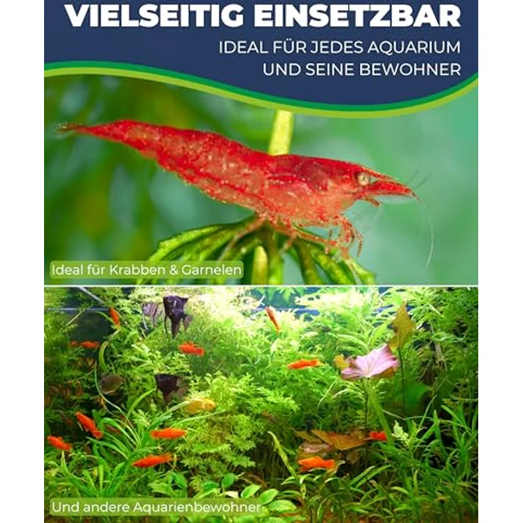 HOBBY Aquariendeko Prawn Pyramid 3-2-1, optimale Rückzugsmöglichkeit für Krebse und Garnelen, dunkel – Bild 5