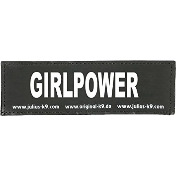 Julius-K9® Klettsticker Größe XS bis L S GIRLPOWER – Bild 2
