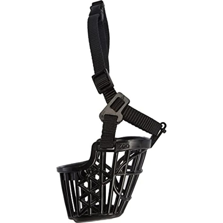 Trixie Maulkorb Kunststoff schwarz S - 17 cm – Bild 2