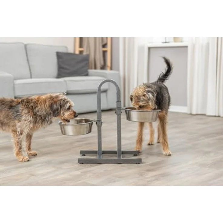 Trixie Hundebar separat höhenverstellbar 2x 2,8 l – Bild 5