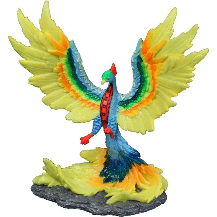 Europet-Bernina Aquariendeko Dia de los Muertos Phoenix, bunte Aquarium Dekoration mit Glow-in-the-Dark Effekt, 16,8 x 7,3 x 17,4 cm – Bild 1