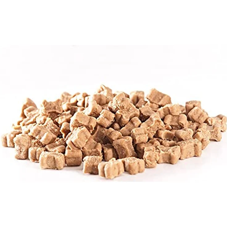 mascota vital Miniknochen Welpen-Trainingssnack, getreidefreier Softsnack mit Strauß, 200g – Bild 1