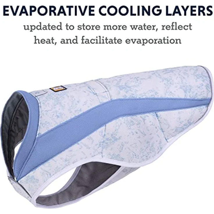 Ruffwear Swamp Cooler™ Kühlweste für Hunde, violett, Größe L, mit Verdunstungskühlung und UV-Schutzfaktor 50+ – Bild 6