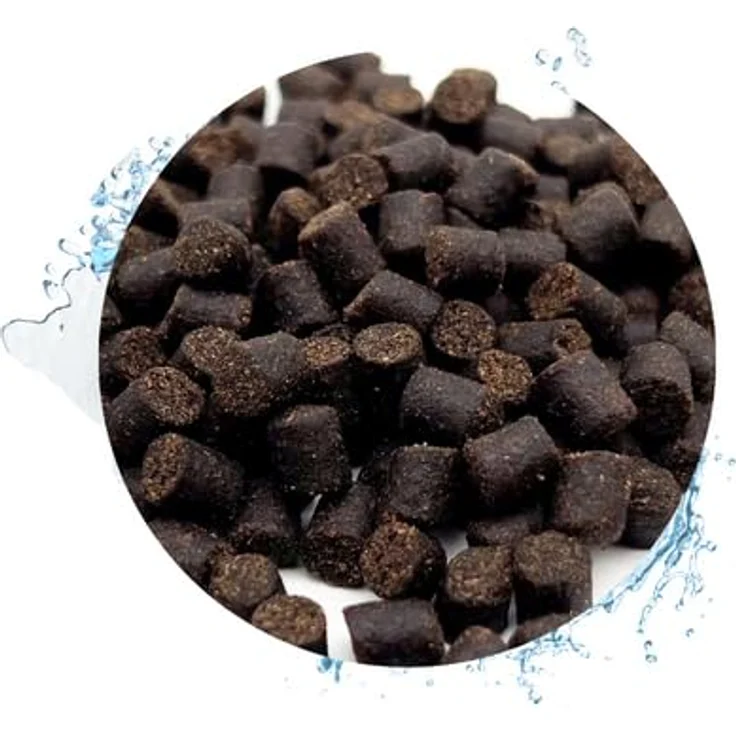 Warnick's Zierstörfutter, sinkend, 6 mm Pellets, 15 kg, hochwertiges Alleinfutter für Störe im Teich – Bild 1