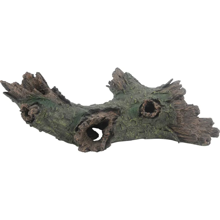 4fish Træstamme 58x24x17 cm, Aquarium Dekoration aus Holz für natürliche Gestaltung