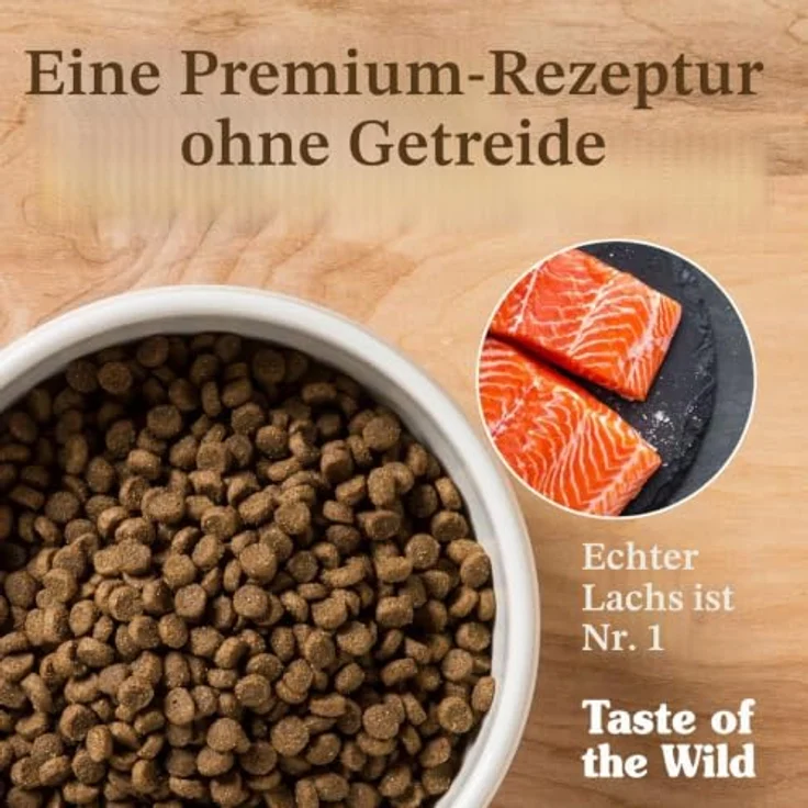 Taste of the Wild Pacific Stream Puppy, Trockenfutter für Welpen mit geräuchertem Lachs, 2 kg – Bild 4