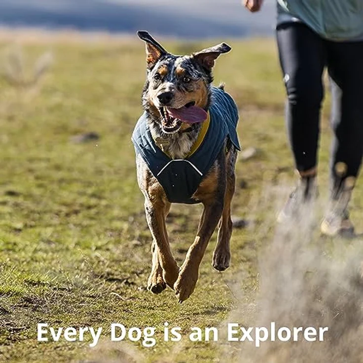 Ruffwear Hundemantel Stumptown Jacket River Rock Green, isolierende Wärme & Strapazierfähigkeit – Bild 10