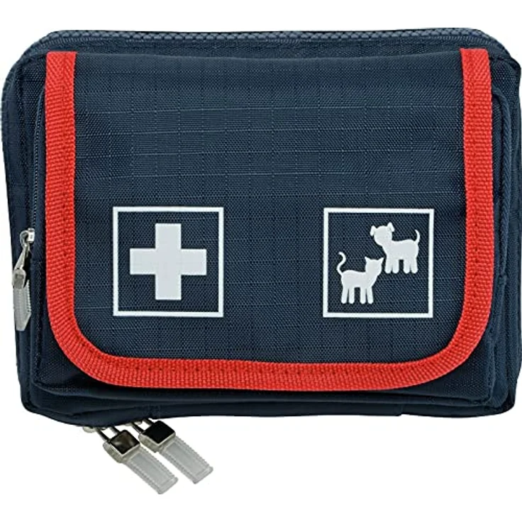 Holthaus Medical Pet Care Erste-Hilfe-Set für Tiere mit 28 Füllteilen, Verbandtasche aus wasserabweisendem Nylon, leicht und tragbar – Bild 2