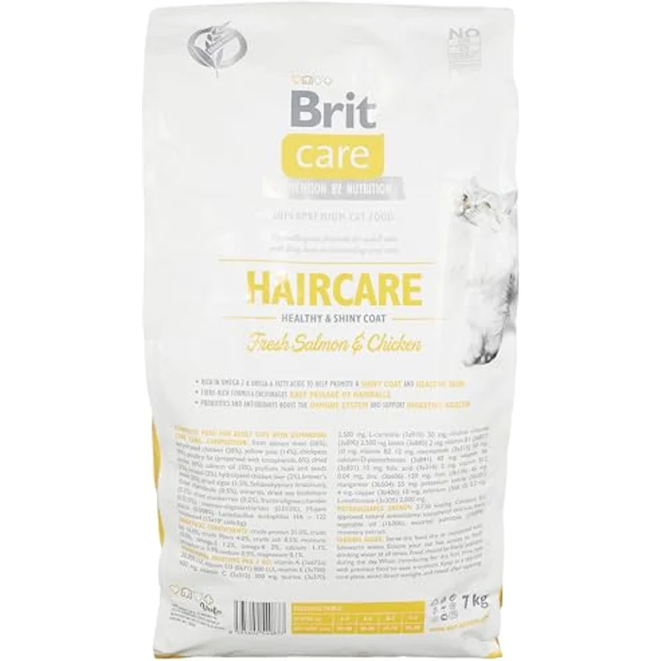 Brit Care Nassfutter für Katzen, Haarpflege, 7 kg, 100% natürlich, getreide- und glutenfrei, ohne Konservierungsstoffe – Bild 2