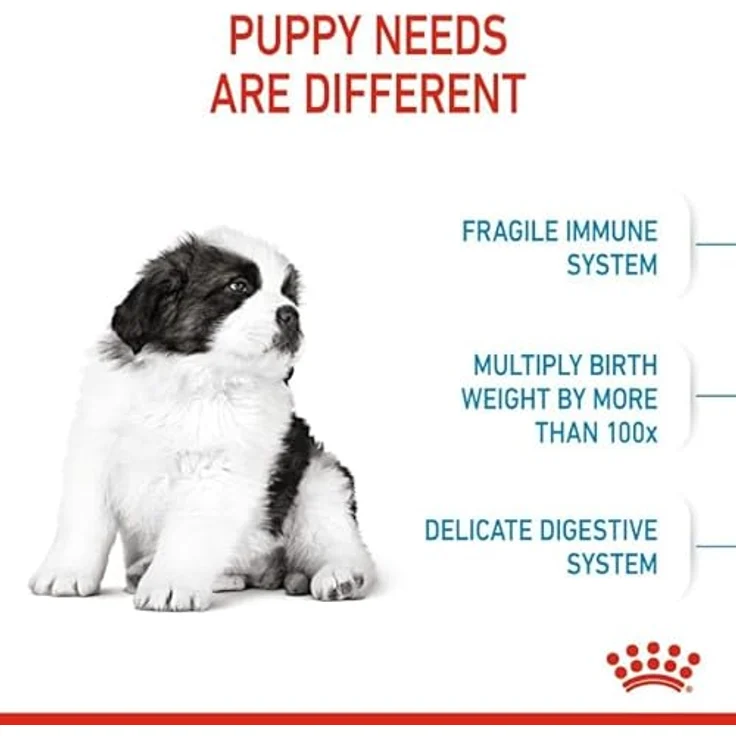 Royal Canin GIANT Puppy, Trockenfutter für sehr große Welpen (Endgewicht über 45 kg), 3,5 kg – Bild 5