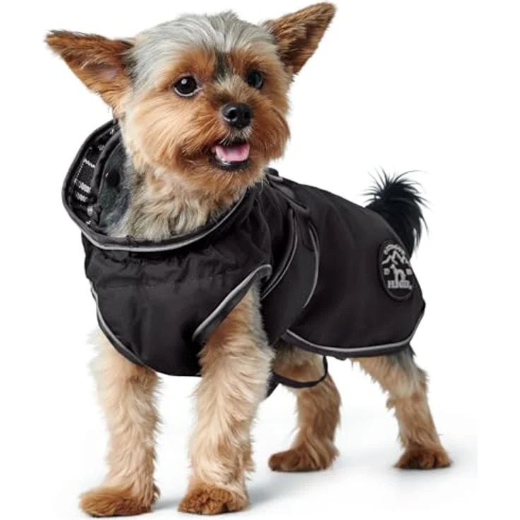 Hunter Hunde-Mantel Uppsala schwarz 35 cm – Bild 9