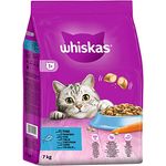 Whiskas Adult 1+ Trockenfutter Thunfisch, 7kg - Katzentrockenfutter für gesunde Harnwege, ohne künstliche Zusatzstoffe