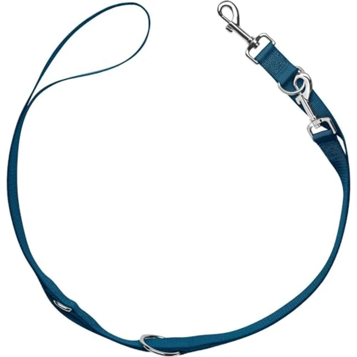 Hunter Hunde-Leine verstellbar London dunkelblau 15-200 – Bild 2