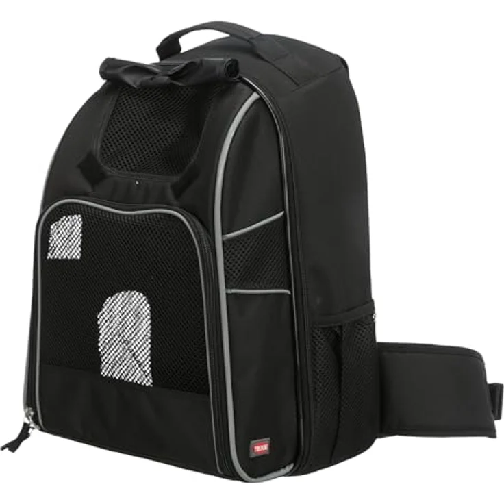 Trixie Rucksack William 33 × 43 × 23 cm, schwarz – Bild 2