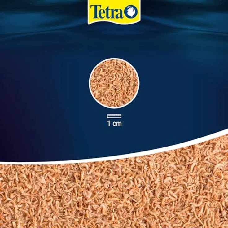 Tetra Delica Krill Naturfutter, 100% gefriergetrocknete Kleinkrebse, gesunde Snacks für Zierfische, 100 ml Dose – Bild 3