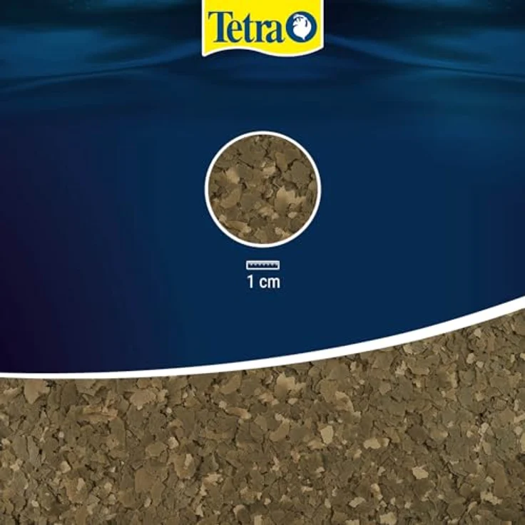 Tetra TetraPhyll Flakes, Flockenfutter mit lebenswichtigen Ballaststoffen für pflanzenfressende Zierfische, 250 ml Dose – Bild 2