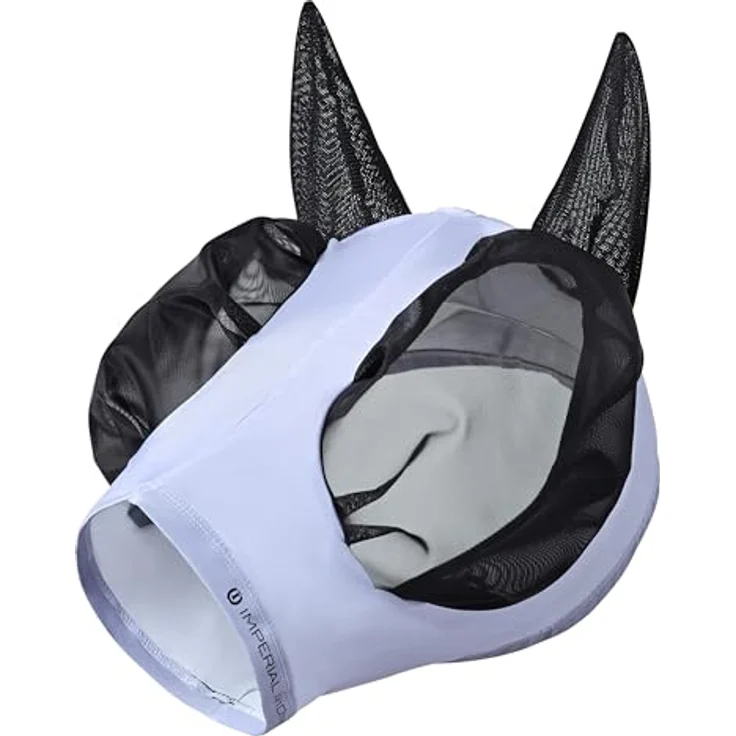 Imperial Riding Fliegenmaske „Trail Ride Basic“, elastischer Insektenschutz aus robustem Netzmaterial, Flieder, Pony – Bild 1