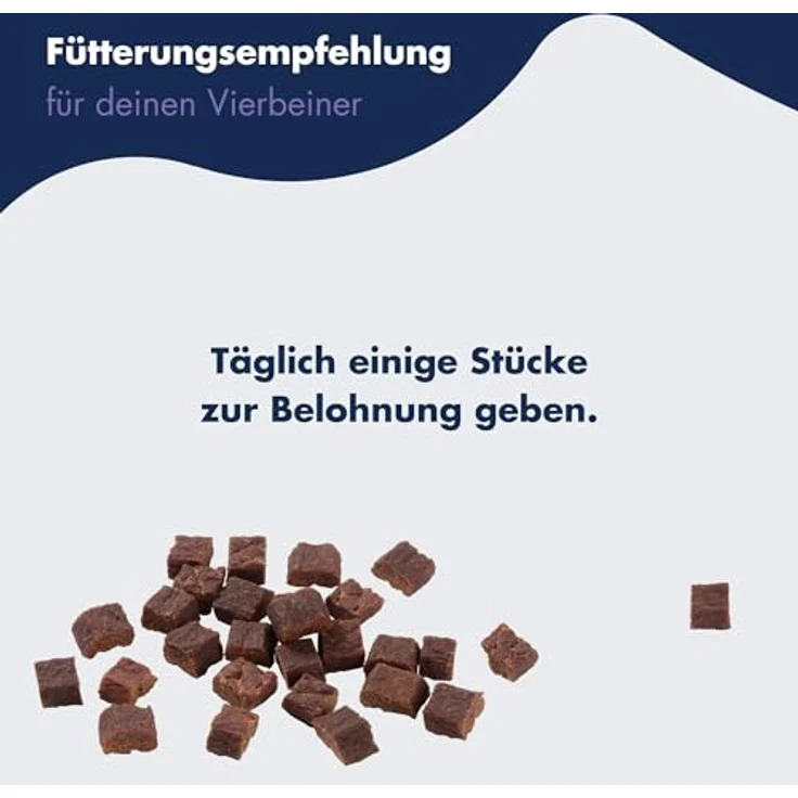 Dr.Clauder's Trainee Snack, Leicht verdauliche Hundesnacks aus 95% Pferdefleisch mit Inulin, 500g Frischebeutel – Bild 4