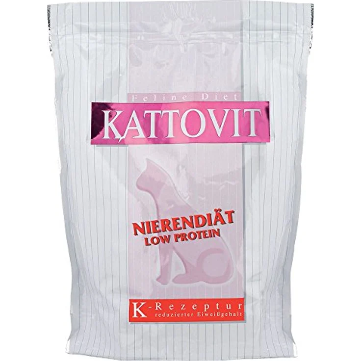Kattovit Kattovit Feline Diet Niere/Renal, Katzen-Trockenfutter mit 26% Rohprotein, 400g